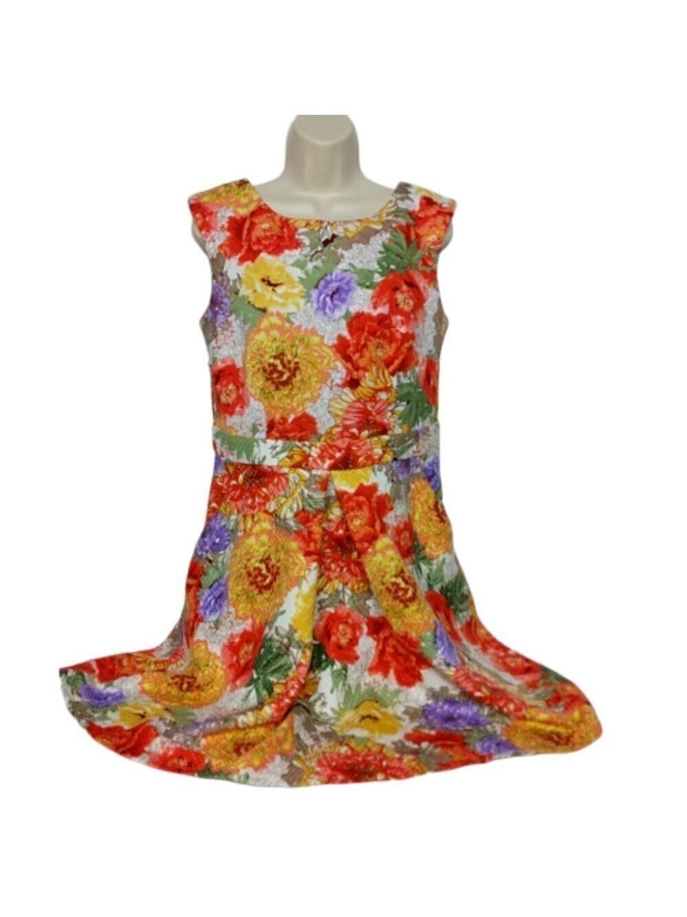 Danny Nicole A Line Dress Multicolor Size 10